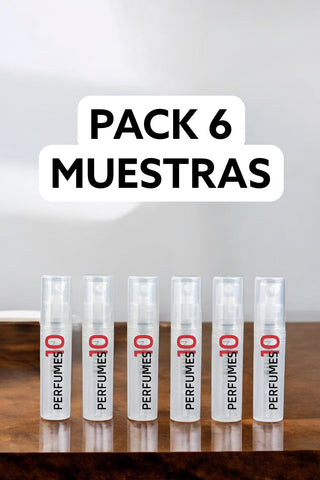 Pack 6 muestras