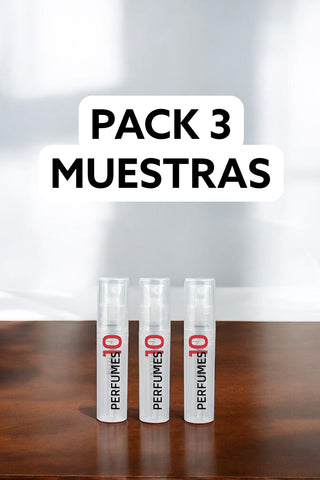 Pack 3 muestras